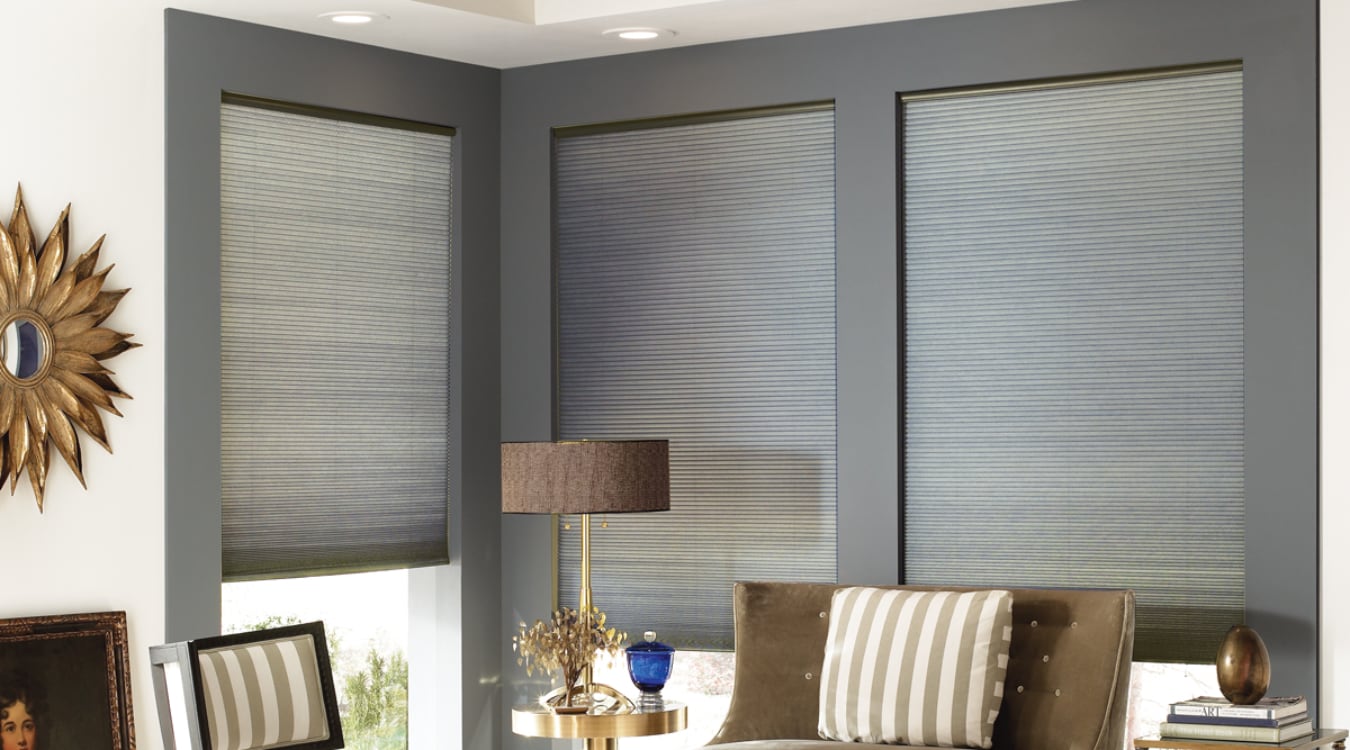 Cellular shades window treatments San Diego